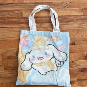 Cinnamonroll tote bag